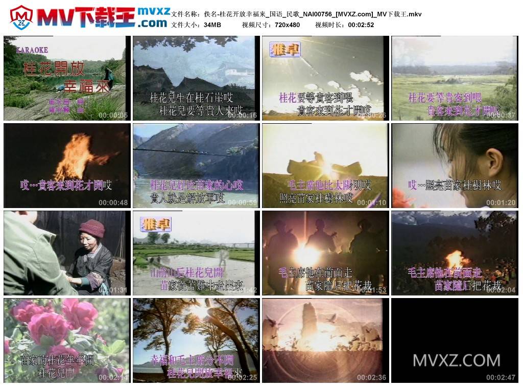 佚名-桂花开放幸福来_国语_民歌_NAI00756